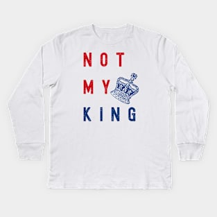 King Charles Kids Long Sleeve T-Shirt